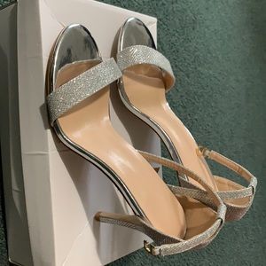 Silver heels